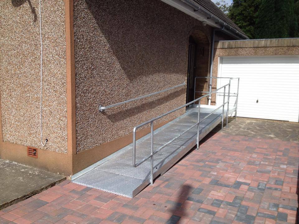 Wheelchair ramps in Edinburgh, Glasgow and Lanarkshire